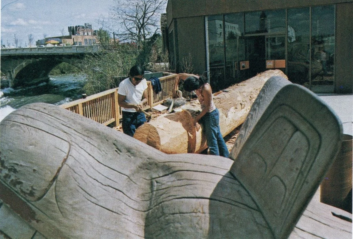 Canada Island Totem Pole — Visit Expo '74